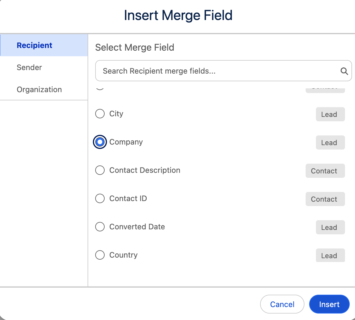 How to create personalized fields Salesforce, example