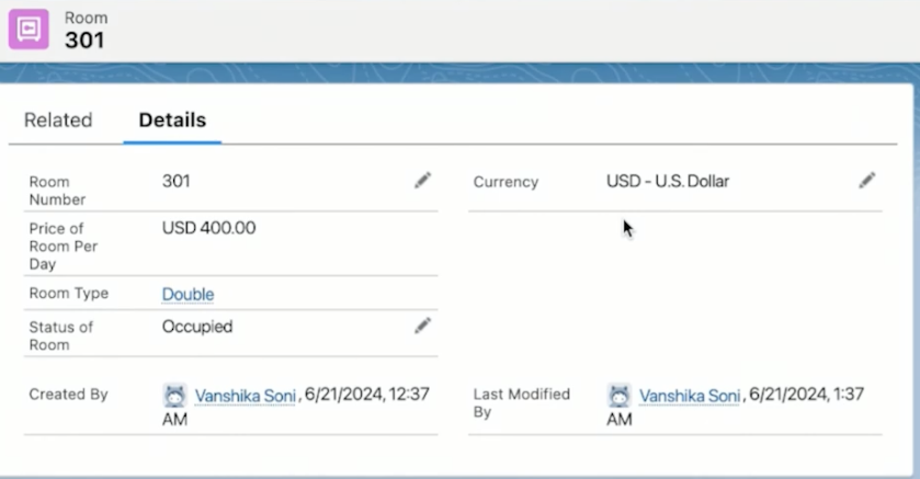 Sarah Brown Second Layer that sales representative has to click through